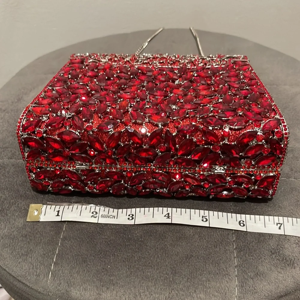 Ruby Red Clutch - Picture 7 of 10